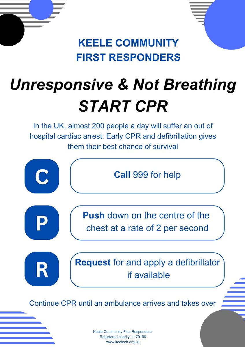 Keele Community First Responders tweet media