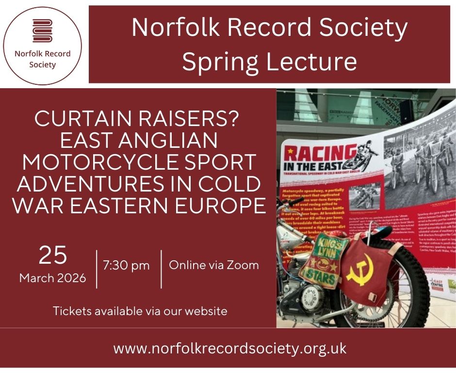 Norfolk Record Society tweet media