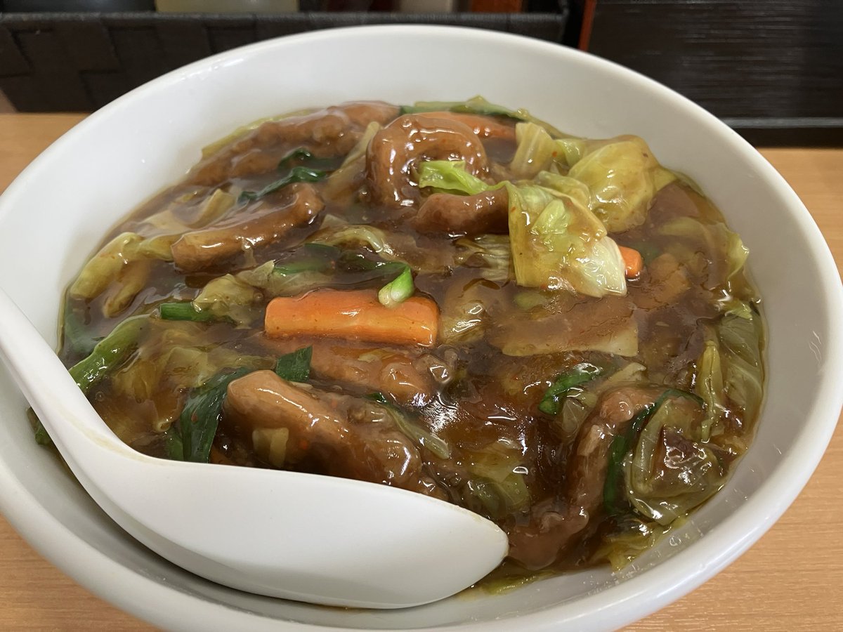 mini35classic's tweet photo. スタミナラーメン一伸
スタミナ冷やし（並） https://t.co/bBmnK8W3H9