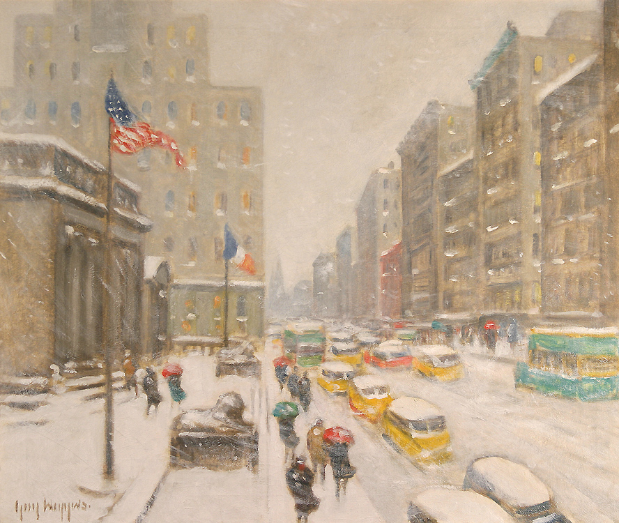 LRonLacy's tweet photo. #WINTER in Manhattan - Guy Carleton Wiggins
‘Winter on the Avenue at 42nd Street’
#GuyCarletonWiggins (1883-1962). Oil on canvas. Ca. 1950?
#AmericanArt #NYPublicLibrary #5thAvenue #cityscape https://t.co/lZ3DsyR8oj
