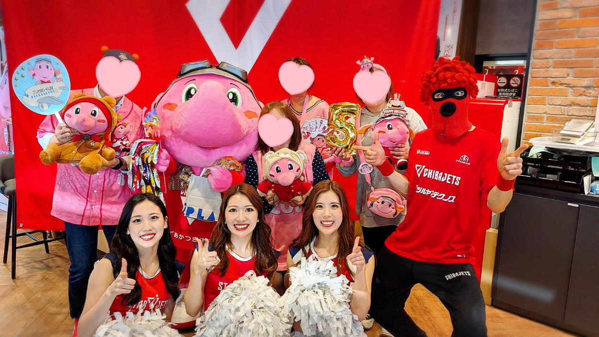 昨日のスタージェッツサイン会に外れ、
すっごく残念だったけれど、
今日はジャンボくんのお誕生日会🎂🎉
予期せずMarinちゃんにお会いできて、
すっごく嬉しかったです〜🥰
ジャンボくんへ感謝を込めて🫶
＃スタージェッツ
＃ジャンボくん