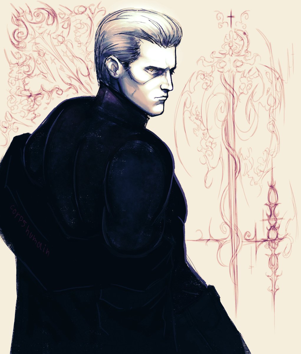 crpshmn's tweet photo. #REBHFun #residentevil #AlbertWesker https://t.co/8c0m7u0l3o