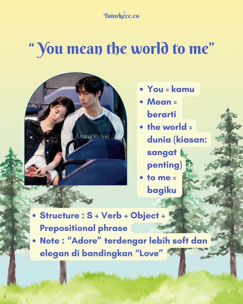 tutorkece's tweet image. Mengungkapkan rasa sayang dengan cara yang berbeda membantu kita menyentuh "tangki cinta" seseorang dengan lebih efektif loh! 🤭

Yuk belajar terus bahasa asing bareng @tutorkece

#LoveLanguages #AnotherWayToSayILoveYou #RelationshipGoals #MindfulLove #lovenotes