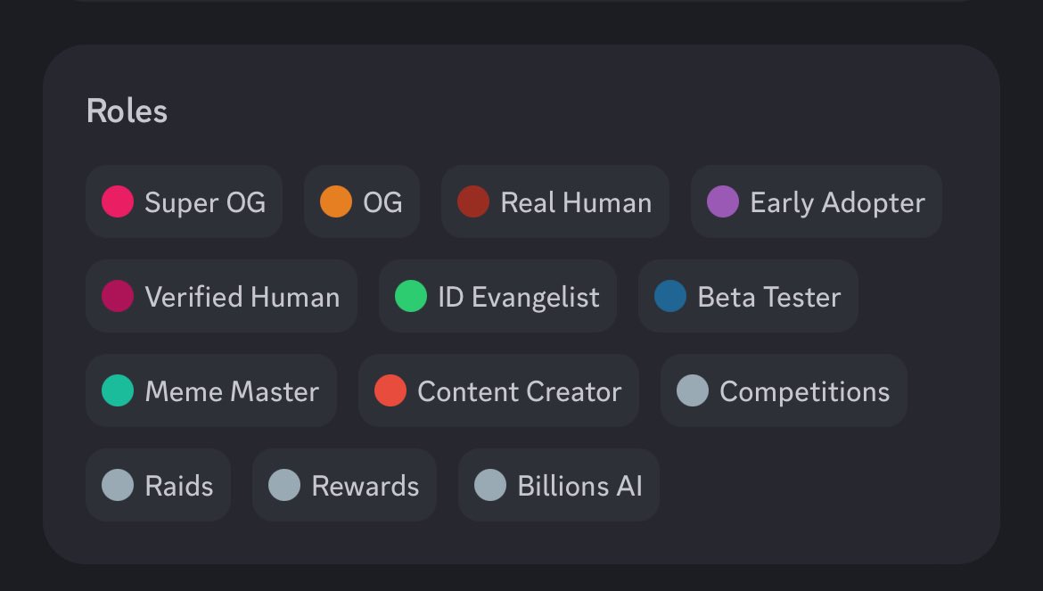 gBillions all crews 

I got this this roles in my <a href="/billions_ntwk/">Billions</a>  Discord community. 

What I can expect from these roles?
$150- $300 
$300- $500 
$500- $800

What do you expect ???