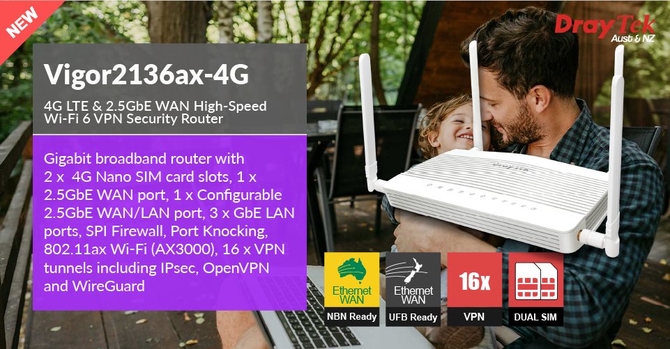 DrayTek Aust & NZ tweet media