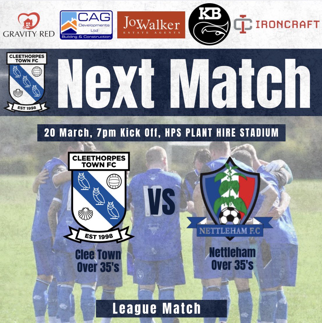 Cleethorpes Town over 35’s tweet media