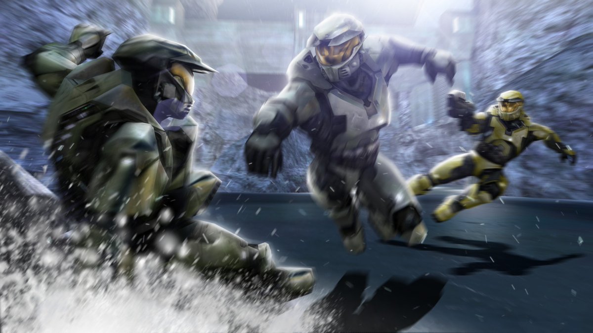 Halo's tweet image. Our first Community Spotlight of the year collects action-packed art from all corners of the Halo community. Feast your eyes on ravishing renders, inspired illustrations, creative craftwork, and more in this Spartan-sized winter issue! #HaloSpotlight 

🖼️ aka.ms/SpotlightFebru…