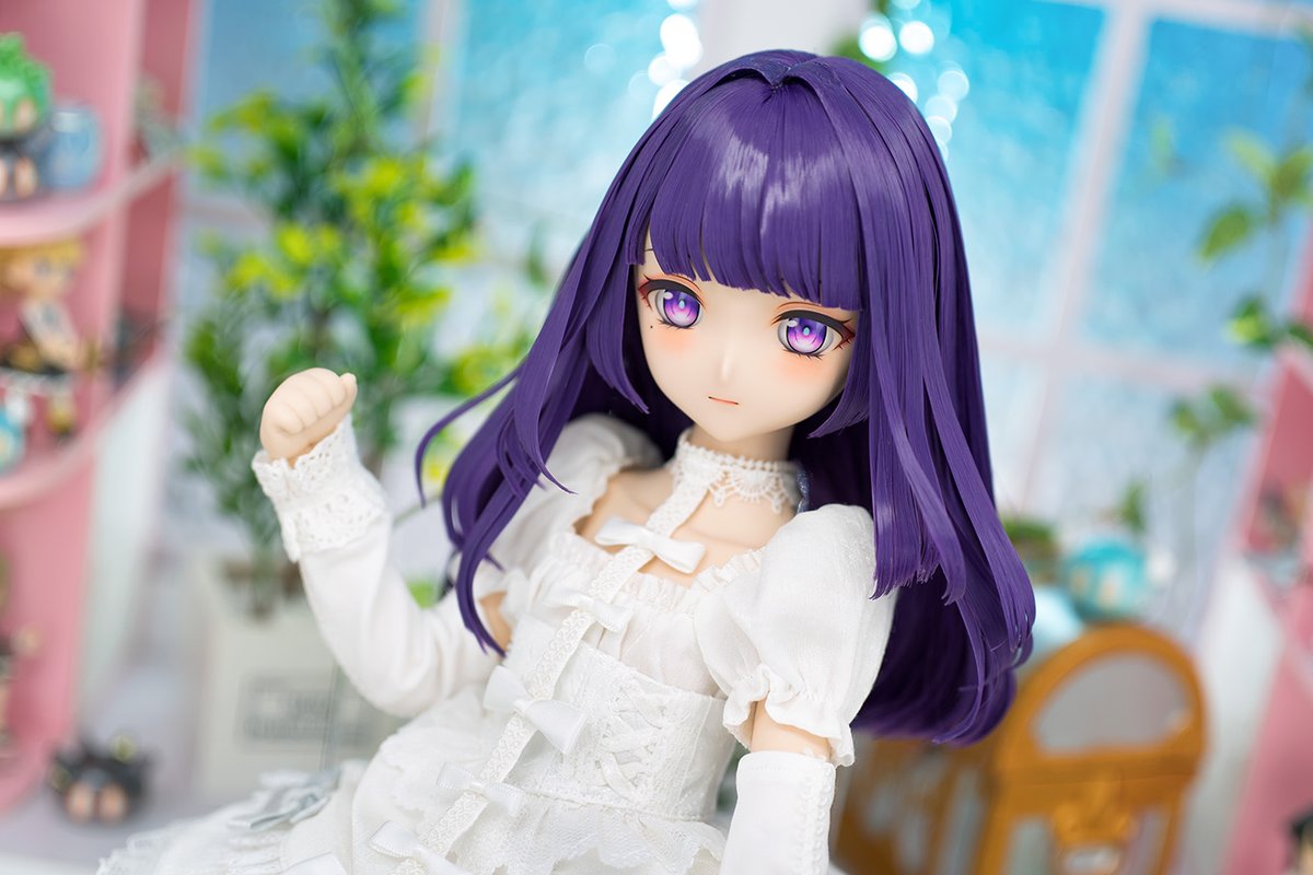 GeoKkaann's tweet photo. For sell ★ [KK WORKSHOP] NO.399 DDH-10 フレッシュ肌カスタムヘッド+アイ+ウイッグ
原神
角色妝：雷電���(MDD化)
https://t.co/N7SjfLghUW 

#Volks #dollfiedream #DDH10 #カスタムヘッド #MDD #MDDはいいぞ https://t.co/fIhR4nuJvK