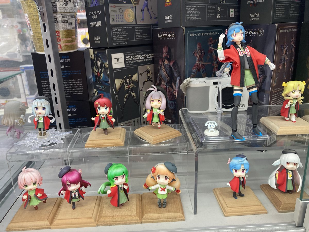 当店6階おもちゃコーナープラモデル売り場にて展示中！ めてりん(Z