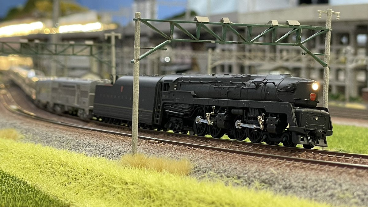 東京・本店4階】昨日ご来店のお客様④ ペンシルバニア鉄道T1型蒸気機関