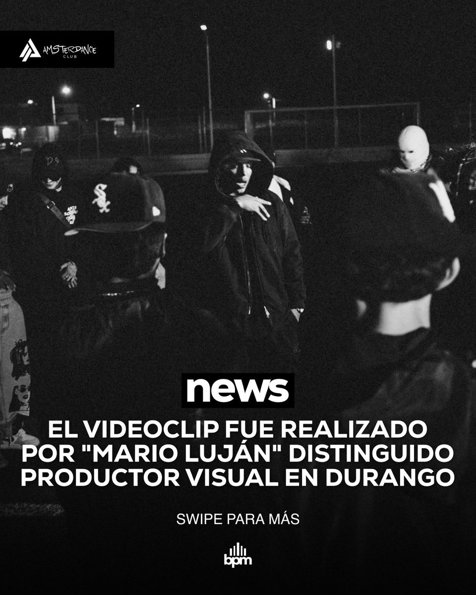 AmsterdanceMx's tweet image. A través de redes sociales el #Rapero Duranguense #CrackVVV nos da un adelanto de su próximo videoclip listo para estrenarse este 5 de marzo, con una producción especial del distinguido productor #marioluján

Post:
instagram.com/p/DVFdrCjgL-A/…