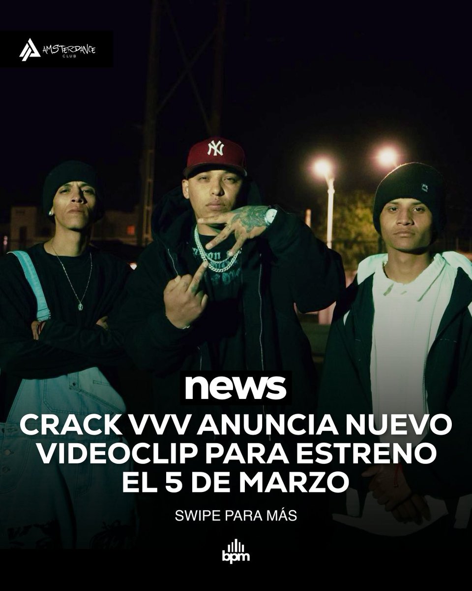 AmsterdanceMx's tweet image. A través de redes sociales el #Rapero Duranguense #CrackVVV nos da un adelanto de su próximo videoclip listo para estrenarse este 5 de marzo, con una producción especial del distinguido productor #marioluján

Post:
instagram.com/p/DVFdrCjgL-A/…