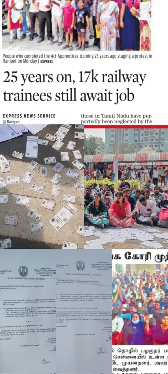 <a href="/RailMinIndia/">Ministry of Railways</a>
SLP 28709/2013 bySRMU(via anITI Unemployed Welfare Assocation)was challengedCRB/GM/CPO of SouthernRailway for back door entry
Despitethis,other zonescontinued CCAAappointments underRBE 136/2004 till2016 &amp;2023.ICF notpart of thiscase
CRB-Only for Southern Railway?