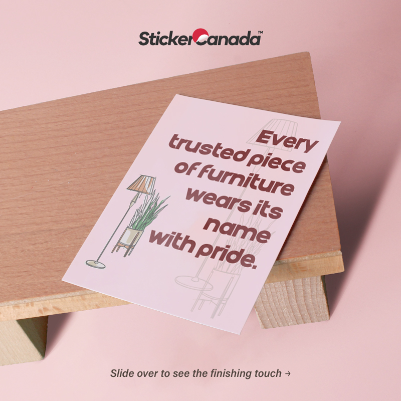 StickerCanada's tweet image. From logo labels to packaging seals, custom stickers add a polished, professional touch that stays with every piece you deliver.

Shape your brand with custom stickers at StickerCanada: stickercanada.com

#StickerCanada #furniturebranding #stickers