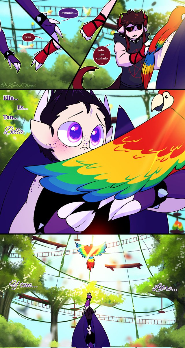 ✨💜💔 ˗ˏˋ EL SANTUARIO 3/5 ˎˊ˗ 💔💜✨ 

Tan... Libre ...~💜