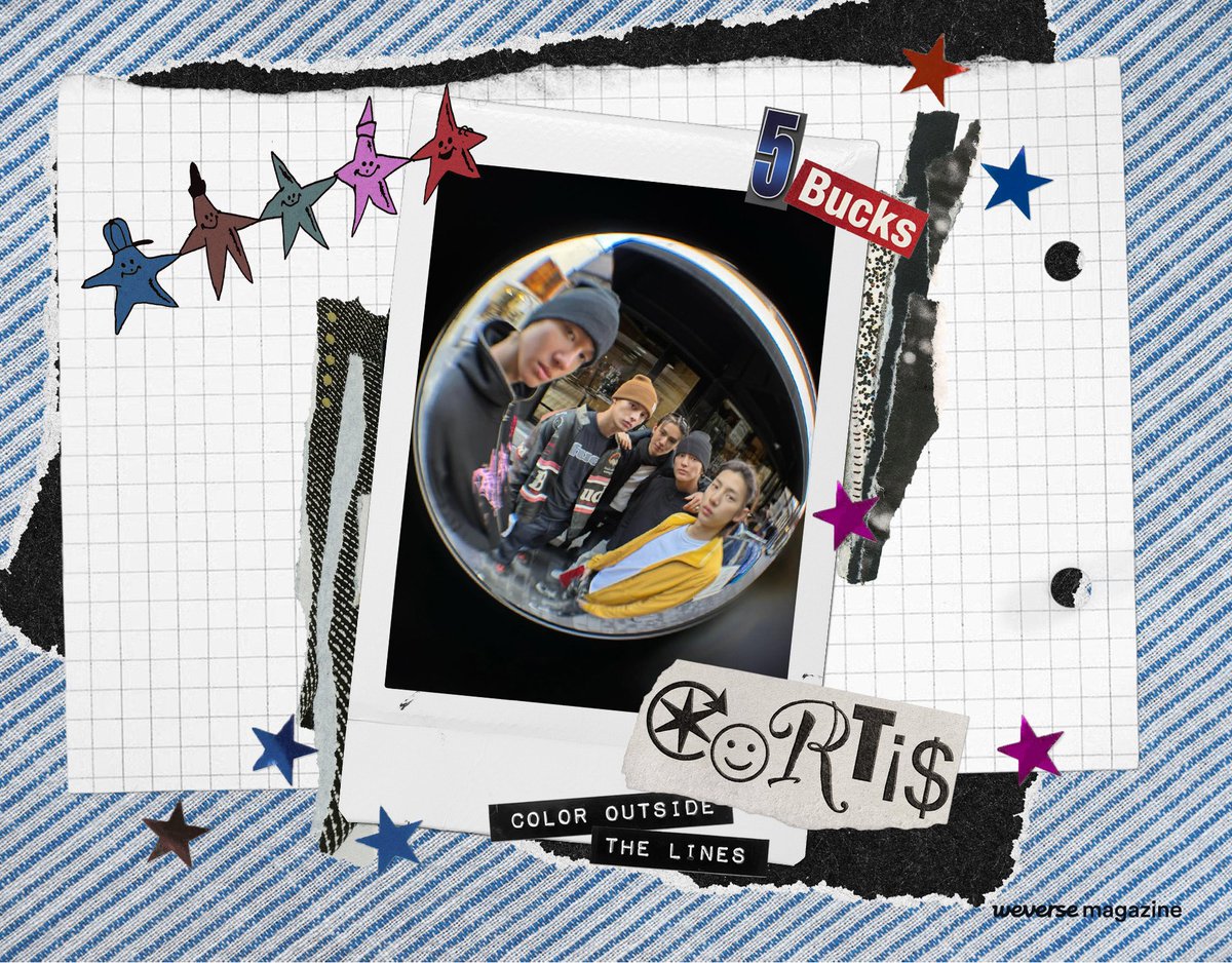 #JAMES for Weverse Magazine 

It seems like each of you in CORTIS differ a bit in your fashion sense.
Q. From your perspective, would you say each of you approaches fashion in a unique way?

🦅 It’s hard to describe exactly, but we all definitely have our own vibe. We’re not