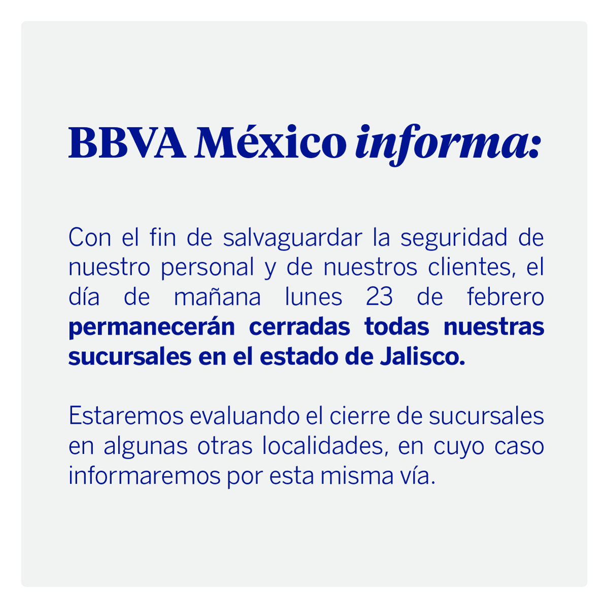 Aviso Importante