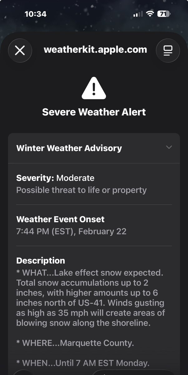 tamsmarti76's tweet photo. @Maria_26596243 We have had this going on since midnight last night and supposed to last  until tomorrow morning. Tuesday calls for freezing rain and hazardous road conditions! https://t.co/BE7jJyyEB9