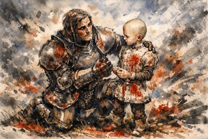 -Dicen que allí hay buenos titiriteros  -contesto Egg con una sonrisa socarrona.

#ElCaballeroDeLosSieteReinos
#AKnightOfTheSevenKingdoms
#AKOTSK
#DunkAndEgg
#SerDuncanTheTall
#GameOfThrones
#ASOIAF