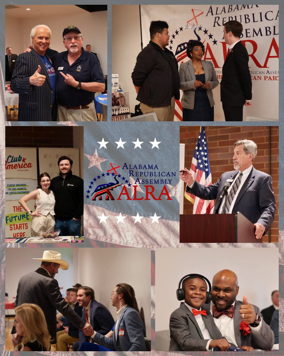 AlabamaRA's tweet image. ALRA’s Endorsing Convention yesterday was electric—patriots, candidates, and grassroots fire everywhere! Thanks to all who showed up. Let’s fight for twenty-six! 🇺🇸 #ALRA #AlabamaFirst #ALPolitics @GOPWing
