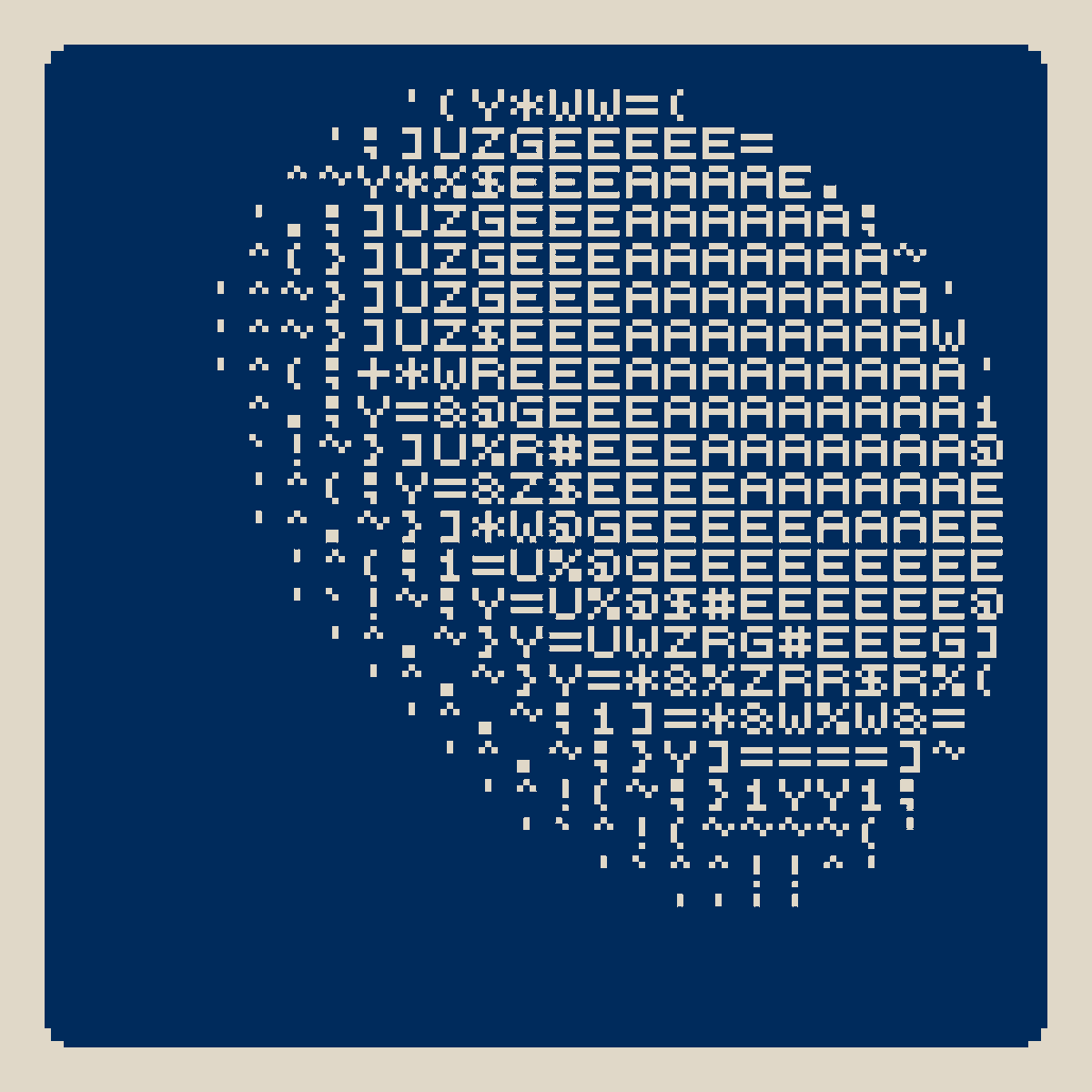 SPHERE.PBM
#asciiart #pixelart #1bit