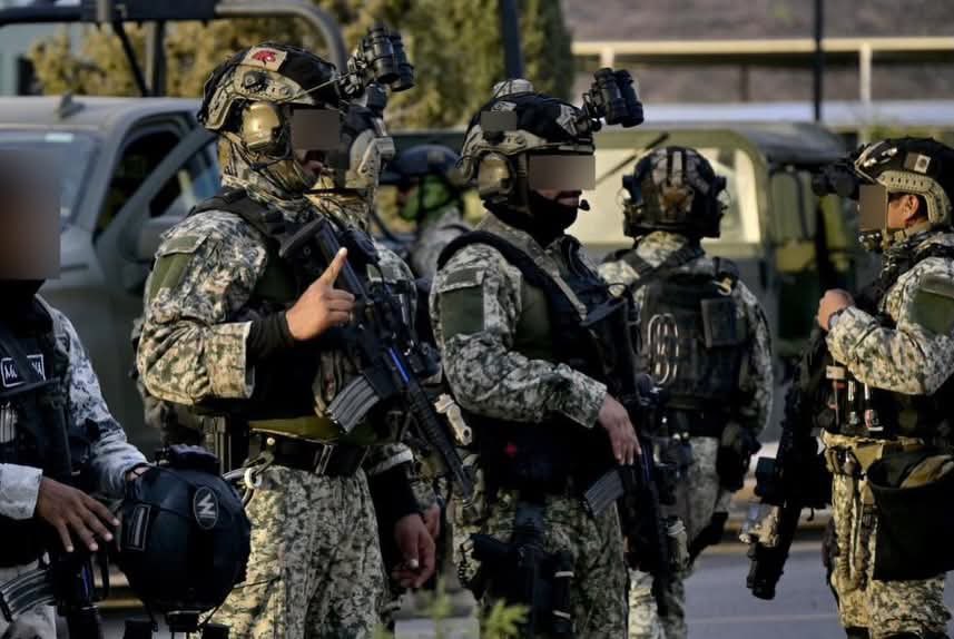 🪖🇲🇽La mera verdura del caldo, ellos son los murciélagos del Ejército mexicano que le dieron piso al Mencho