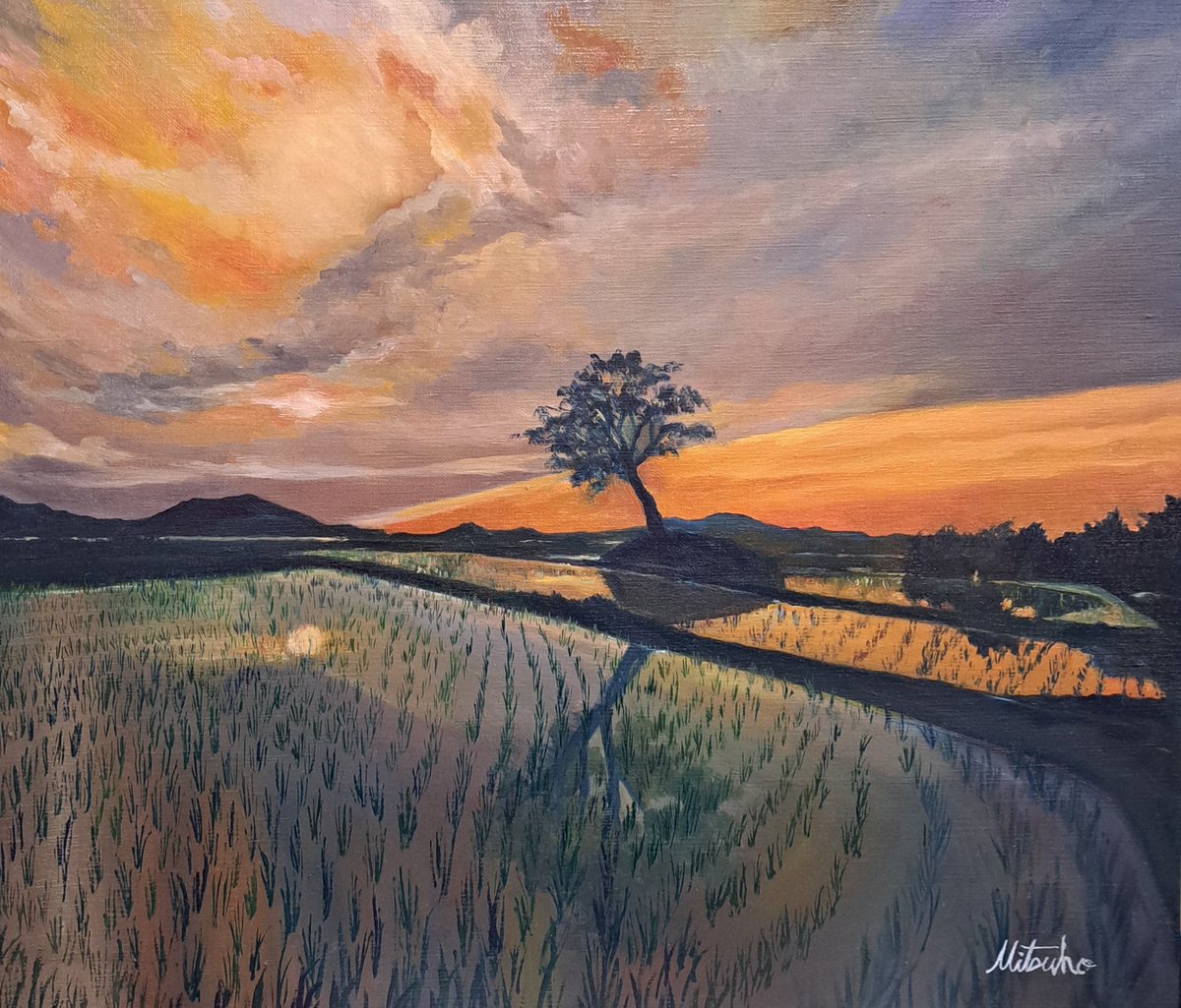 ちょうど去年の今頃、今と同じ様にひぃひぃ言いながら描いてた作品