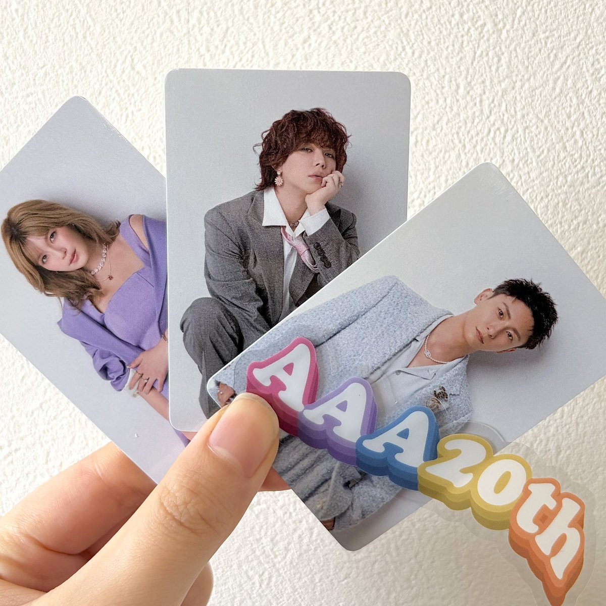 NNM_AAA's tweet photo. めちゃめちゃたのしかったー！！！😭✨
大好きで青春のAAAが帰ってきたのが
うれし過ぎて泣けてくる時もあったけど
いっぱい笑って元気をくれて感謝です🥹🫶🏻
ＭＣが児島さんやったのも懐かしさと
安心感とでたまりませんでした笑

これからも応援してます！大好きです！
またね💜🩷💙
@uno_uno_0716 https://t.co/SHr6KFwOMl