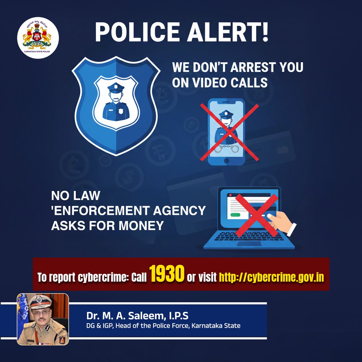 DGP KARNATAKA (@dgpkarnataka) on Twitter photo 