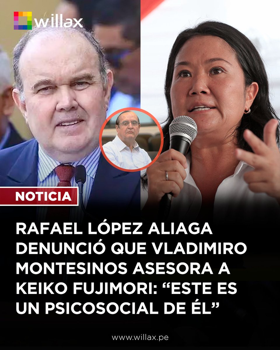 willaxtv's tweet photo. #Noticia | El candidato presidencial de Renovación Popular cuestionó la elección de José María Balcázar como presidente del Perú.

Conoce más aquí 👉 https://t.co/0gHMLRiidd https://t.co/FtW74FLjH5