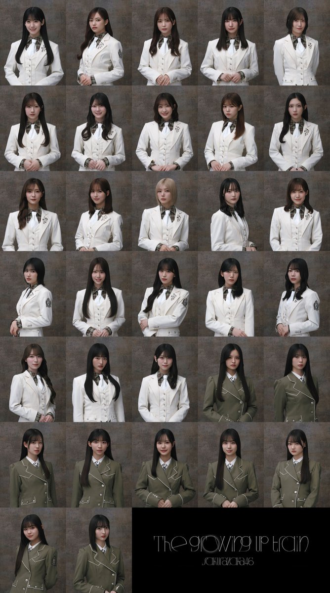 櫻坂46 14th Single「The growing up train」
個人アーティスト写真

#櫻坂46 
#櫻坂46_TGUT
#Sakurazaka46