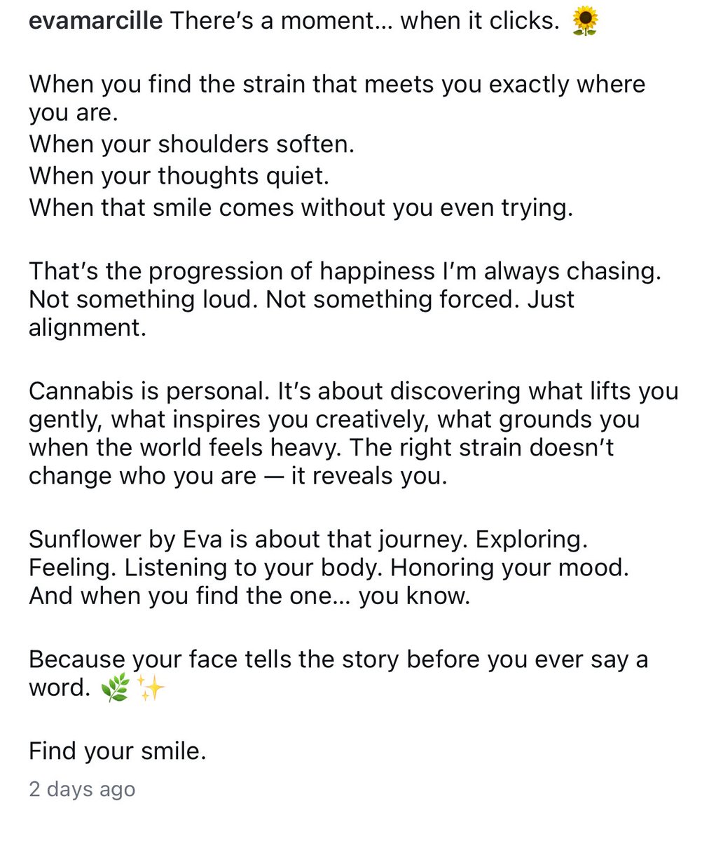 Sunflower by Eva 🌻 Eva Marcille is in the cannabis business!