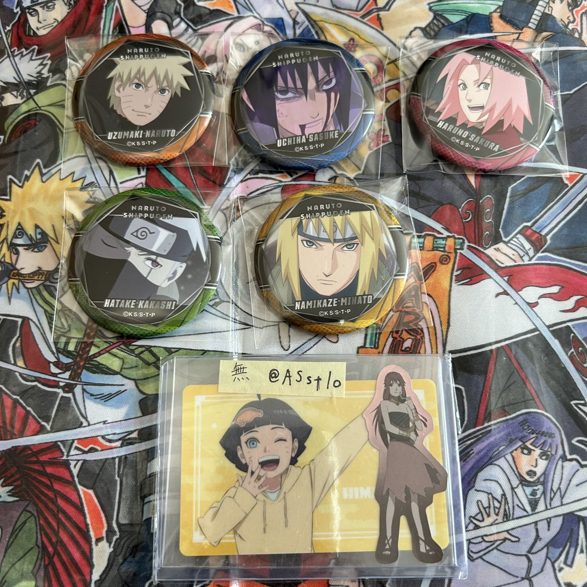 NARUTO 交換 譲渡 缶バッジ 譲 ナルト、⭐︎サスケ、サクラ