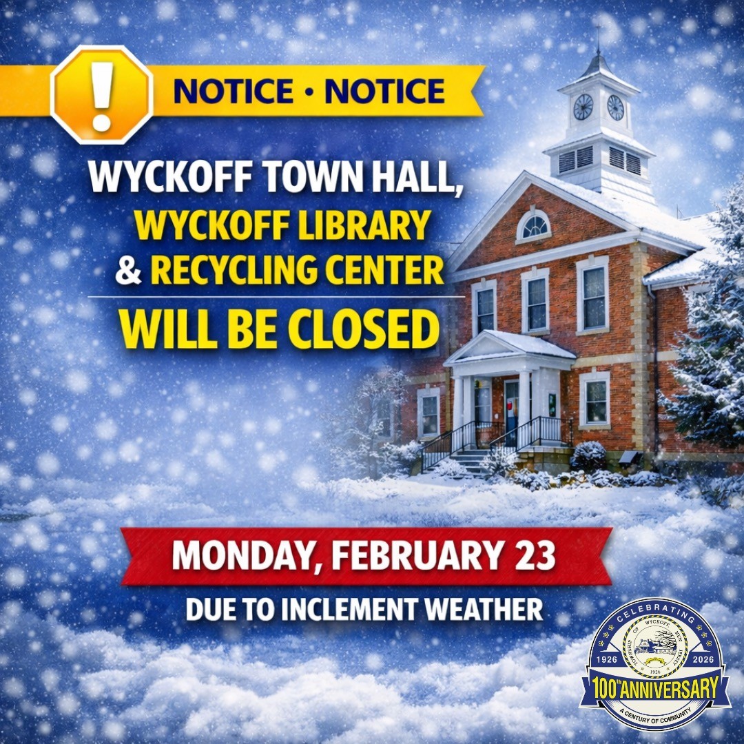 Township of Wyckoff (@wyckofftownship) on Twitter photo 