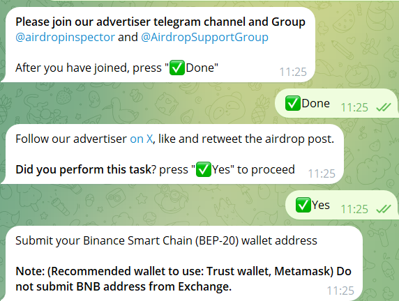 WorldLand （<a href="/WorldLand_space/">WorldLand</a>）第二轮
奖励：500名随机获胜者，得25 WL
注册：t.me/WorldLandairdr…
加入Telegram
关注Twitter
完成其他任务
提交BSC地址
完成

 WorldLand正在构建第一个去中心化计算基础设施，能够加密验证AI执行。- 3月份在Bitget、Gate.io上市。-