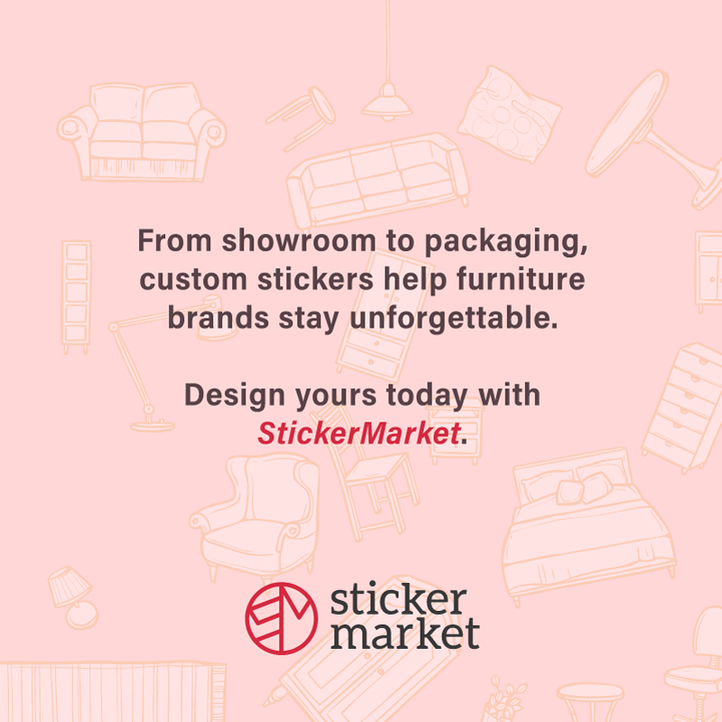 UKStickerMarket's tweet image. From bespoke furniture to full collections, your branding should always stay with the piece.

👉 Swipe next to discover custom sticker ideas.

Design your custom stickers at StickerMarket: stickermarket.co.uk

#StickerMarket #furnitures #stickers