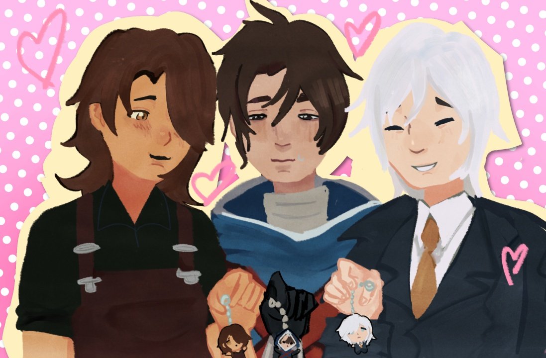 Yanstorywriter's tweet photo. Llaveros a juego ❁
Arte de @deartoshiki
#yumeship #talon #raiden #polyship https://t.co/Ha3uRbIVKS