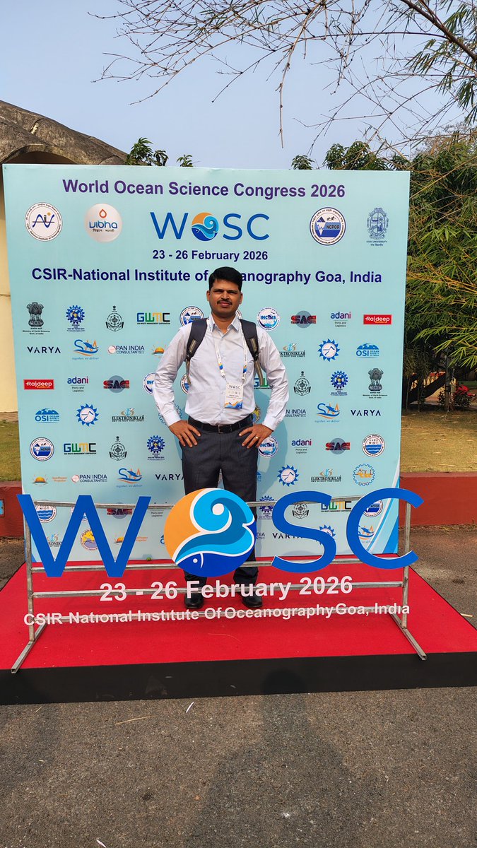 AmitKumar_ak14's tweet image. We, our team @SathyabamaS including @Prakash_caridea @SilpaMkala Gokul Sreelakshmi Arijit @shilpa96752, participating in the #WOSC @CSIRNIOGoa 
We would be happy to meet you.