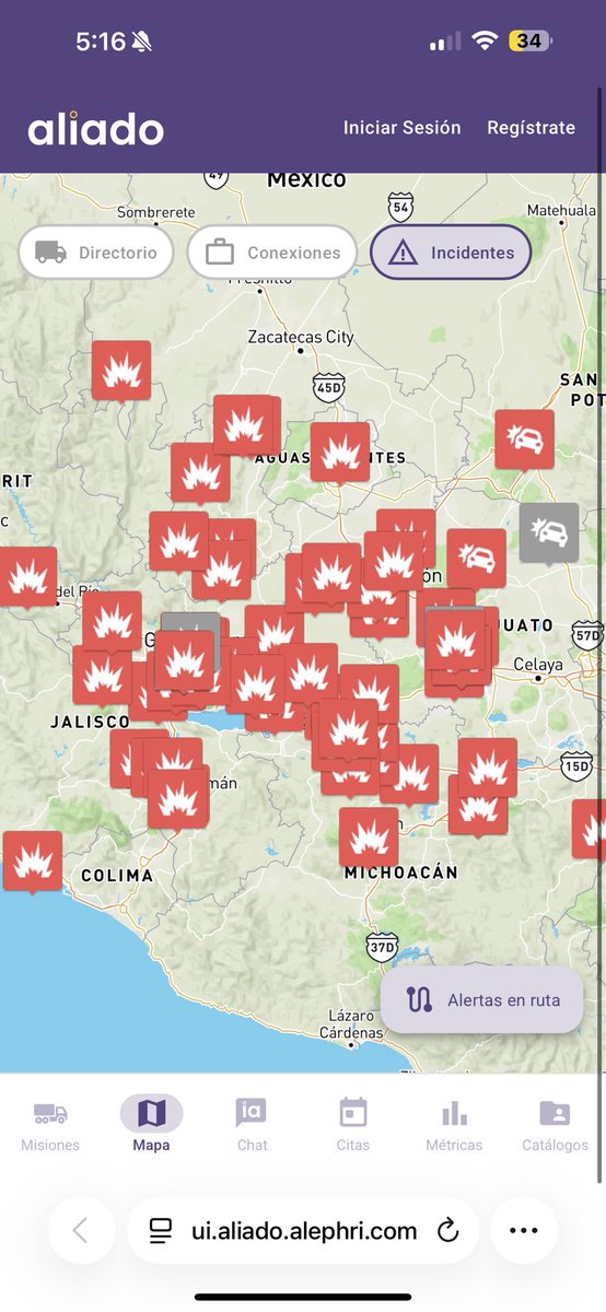 Hay varios links de mapas que se andan compartiendo y son virus! No caigan amigos

Este es uno 100% seguro, cuídense mucho
ui.aliado.alephri.com