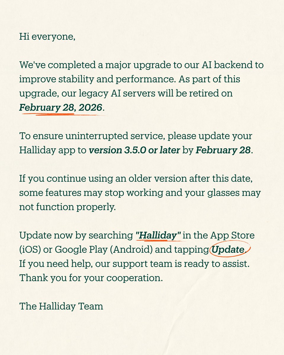 Halliday tweet media