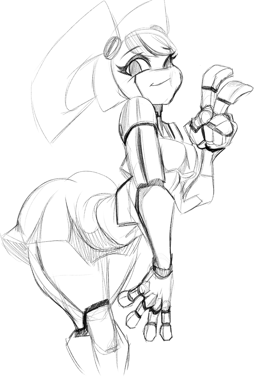 Aokithoughts's tweet photo. Jenny got some upgrades #fanart #MyLifeAsATeenageRobot https://t.co/cH0IM7s5nS