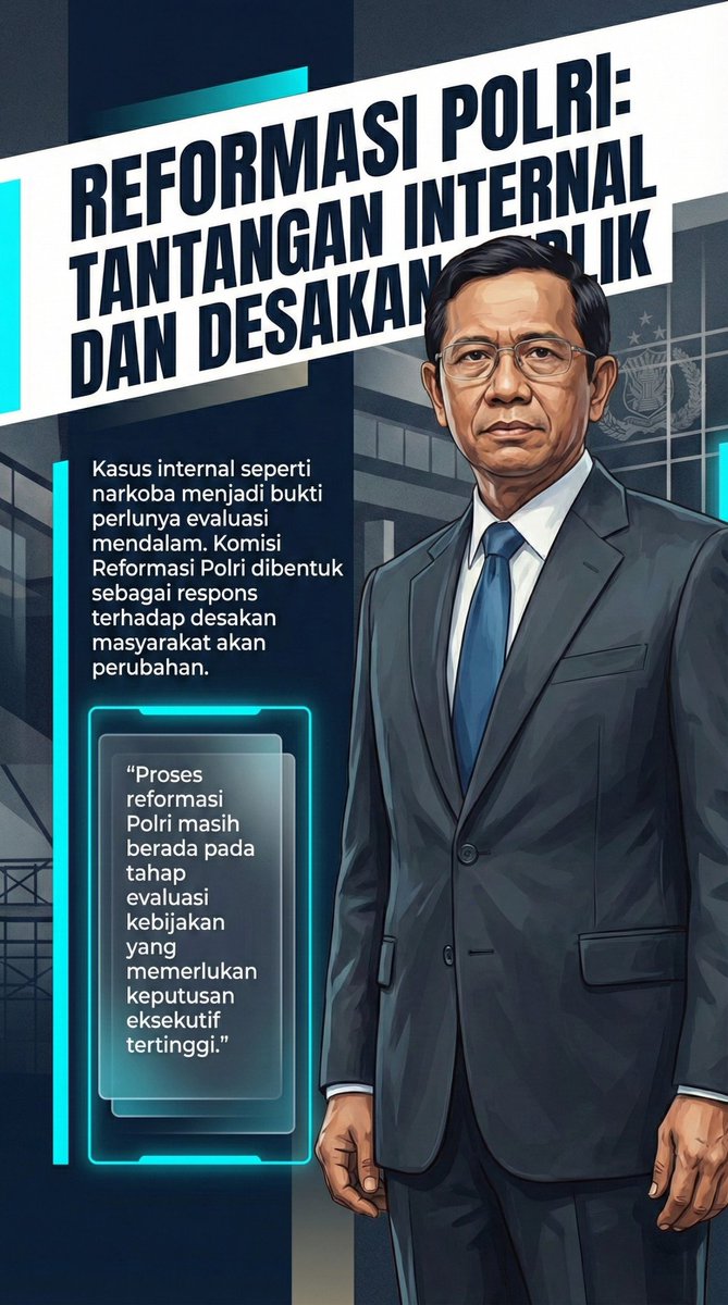 Reformasi polri adalah tantangan internal polri dan desakan publik 

#KomiteReformasiPolri