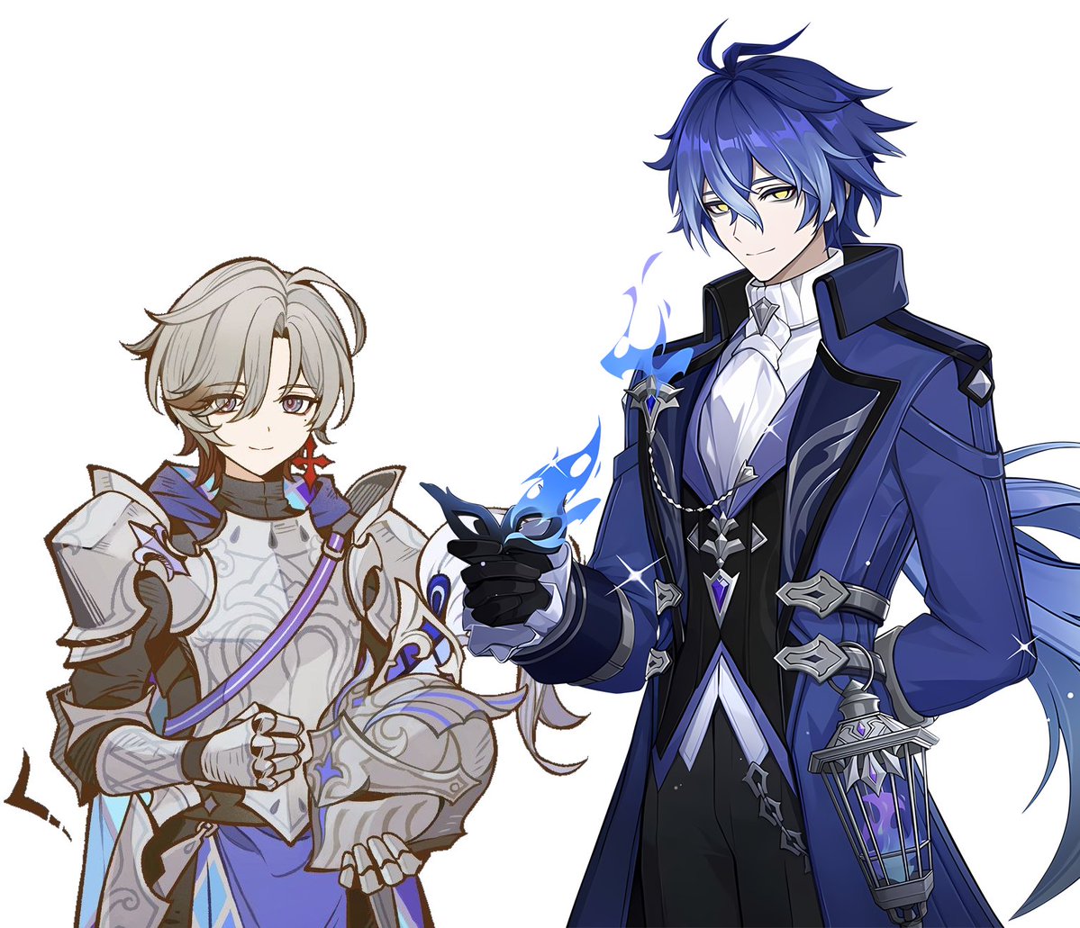 look at my knight and his prince bro my kingdom will always be peaceful