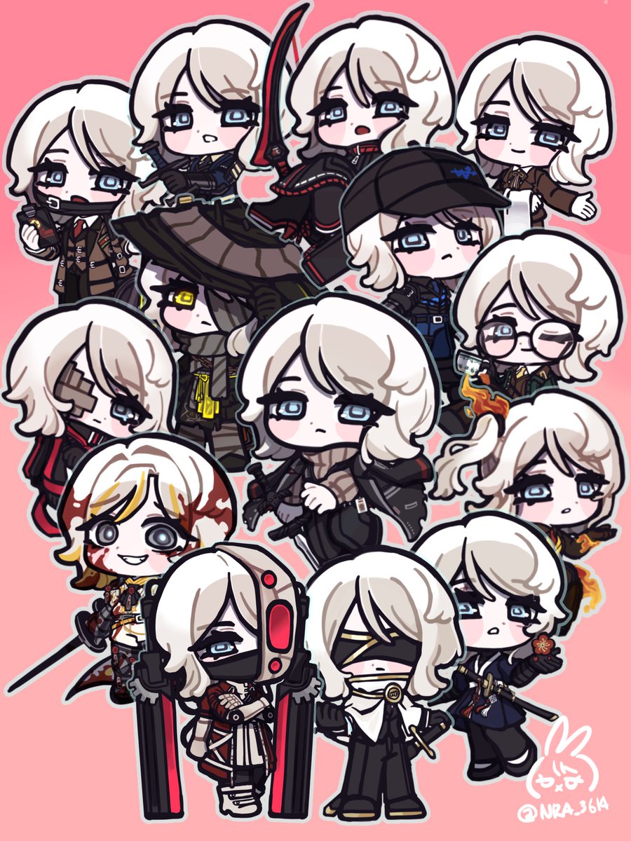 #LimbusCompany 
모든 파우스트 그리기 v2