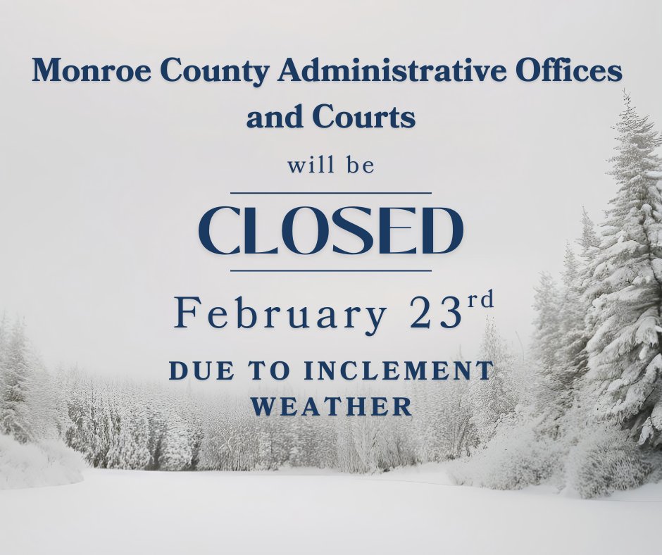 Monroe County PA tweet media