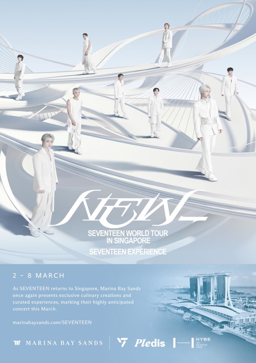 The best moments deserve an encore. SEVENTEEN EXPERIENCE brings fans and guests into the rhythm, beyond the stage. Come early or stay late, each experience designed to be shared, remembered and replayed.  
Discover more: mbssg.com/seventeen-x 

<a href="/pledis_17/">세븐틴(SEVENTEEN)</a>  
#SEVENTEEN #세븐틴