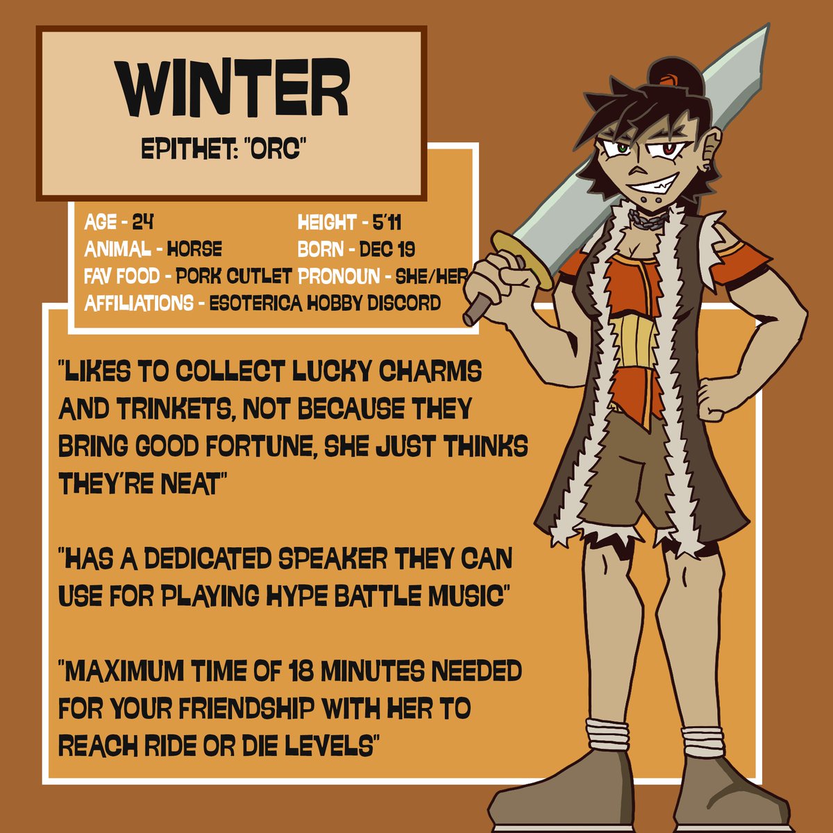 7thChariot's tweet photo. Epifebuary Day 22 - Orc

#Art #OC #EpithetErased #AnimeCampaign #Epifebuary #Epifebuary2026 https://t.co/xNRtpIQBEw