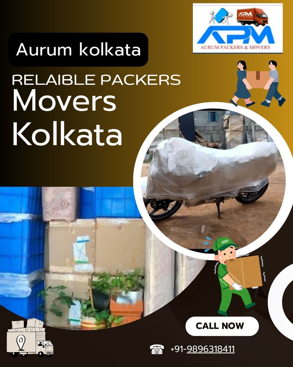 aurumpackers's tweet image. Packers and Movers Kolkata
Make your relocation in Kolkata absolutely smooth and carefree with professional movers and packers. 
🌐 aurumpackersandmovers.com
#PackersAndMoversKolkata #KolkataShifting #SafeRelocation #HomeMoving #OfficeRelocation #KolkataMovers