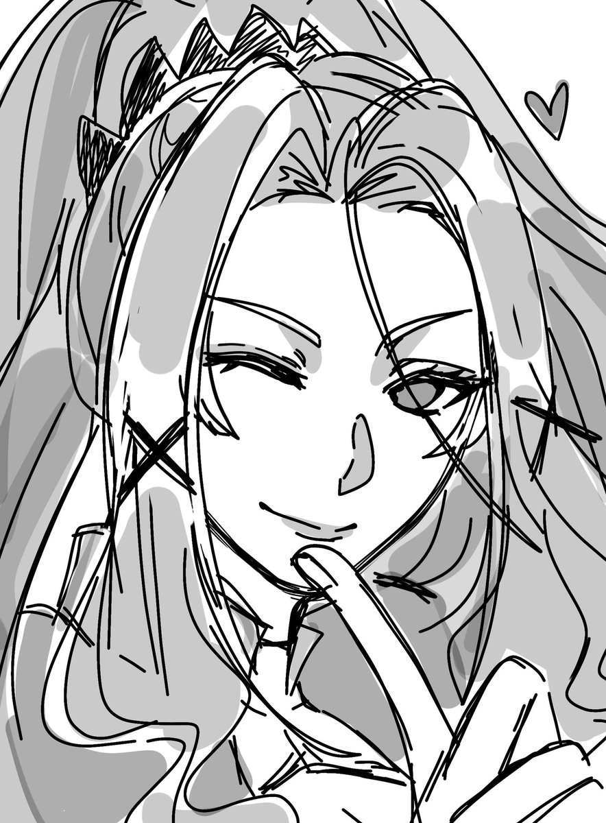 raitogorira's tweet photo. 試し描き的なマリア様 https://t.co/n8dVtlPi3E