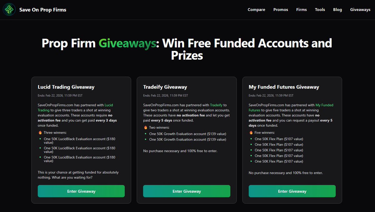 SaveOnPropFirms.com tweet media